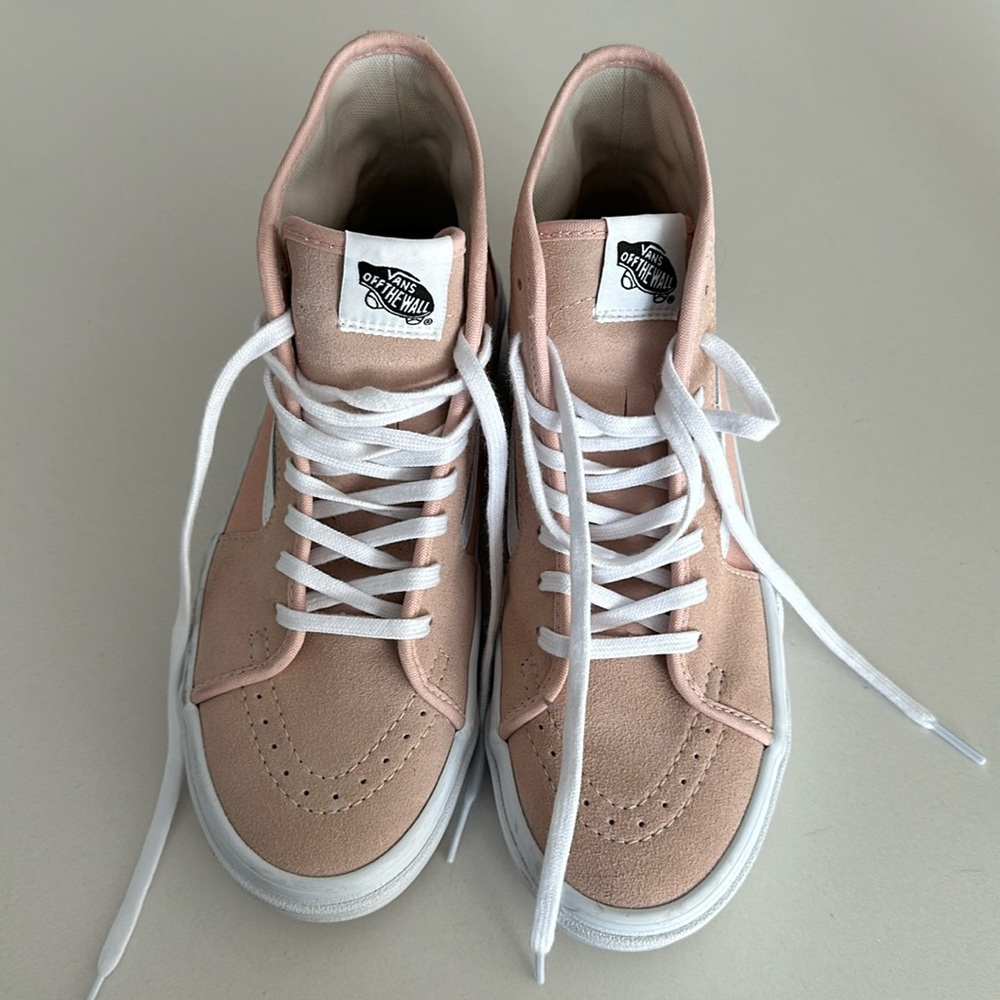 Pink vans high tops (ultra Cush)